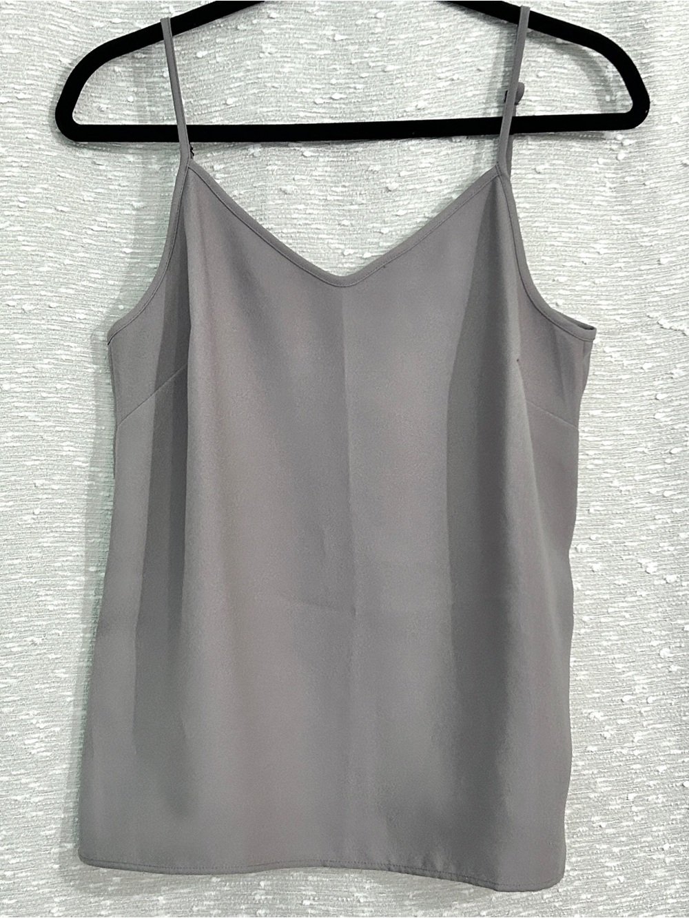 Banana Republic Gray V-Neck Spaghetti Strap Camisole